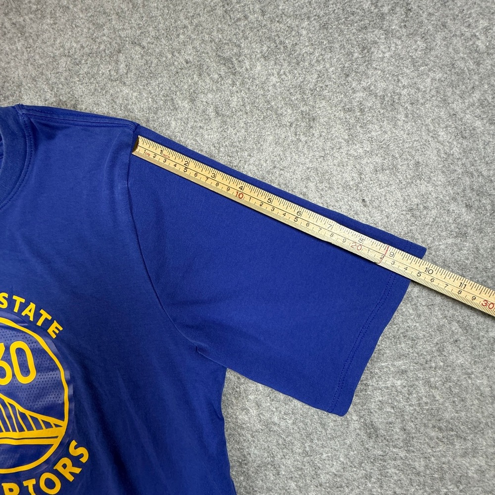 Nike Youth Stephen Curry Golden State Warriors T Shirt XL Blue Dri FIT Graphic - Picture 8 of 10